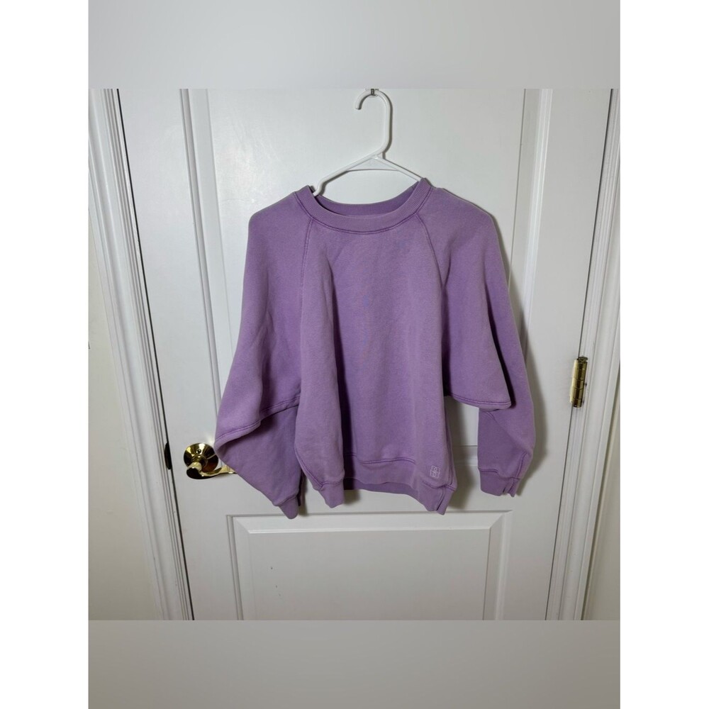 Bellerose Fella Purple Raglan Sweatshirt Small